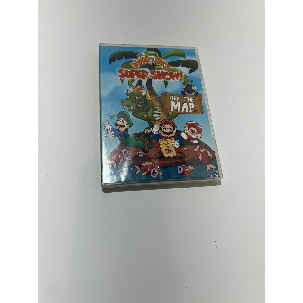 Super Mario Bros Super Show Off The Map DVD